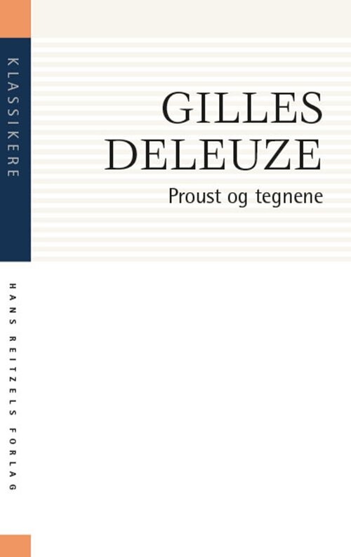 Billede af Proust Og Tegnene - Gilles Deleuze - Bog