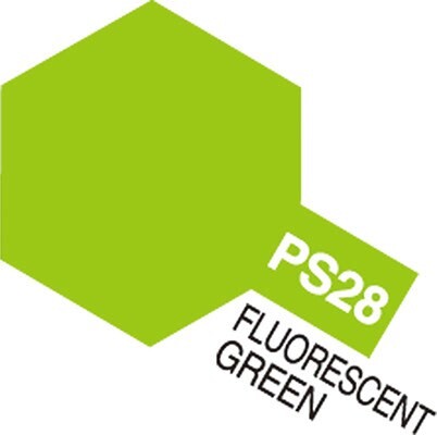 Tamiya Spraymaling - Ps-28 Fluorescent Green - 86028