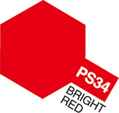 Tamiya Spraymaling - Ps-34 Bright Red - 86034