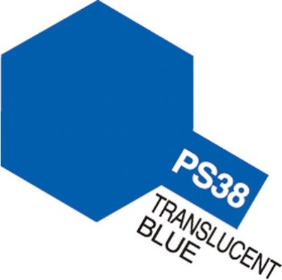 Tamiya Spraymaling - Ps-38 Translucent Blue - 86038