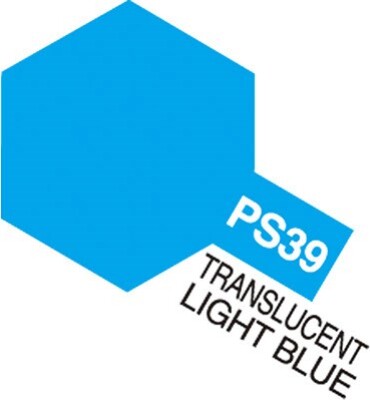 Tamiya Spraymaling - Ps-39 Translucent Light Blue - 86039
