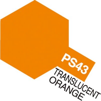 Tamiya Spraymaling - Ps-43 Translucent Orange - 86043