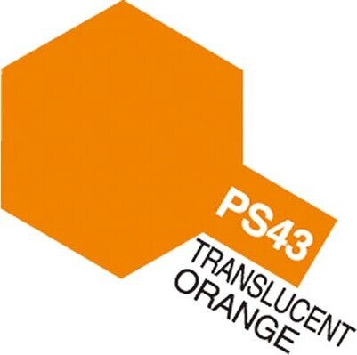 Tamiya Spraymaling - Ps-43 Translucent Orange - 86043
