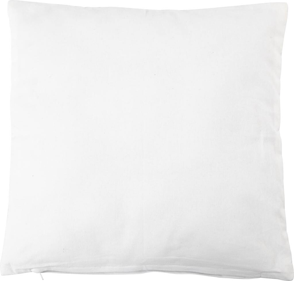 Pudebetræk - Str. 40x40 Cm - 145 G - Hvid - 1 Stk.