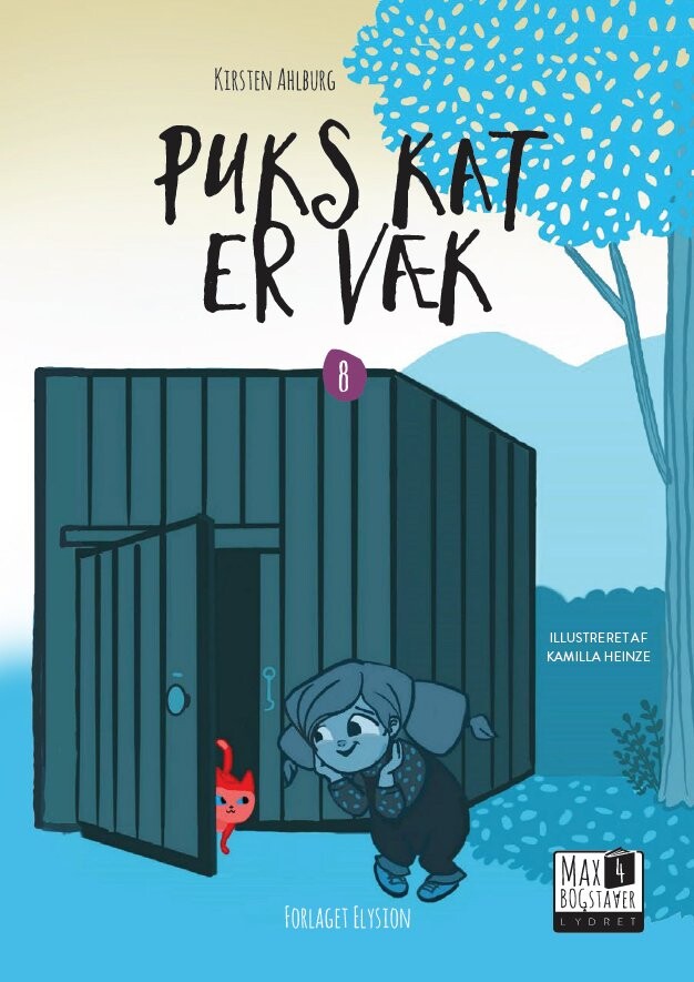 Billede af Puks Kat Er Væk - Kirsten Ahlburg - Bog hos Gucca.dk