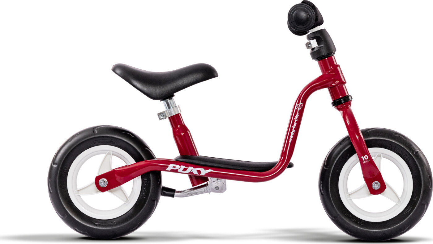 Løbecykel - LR M chili rød - med støttefod