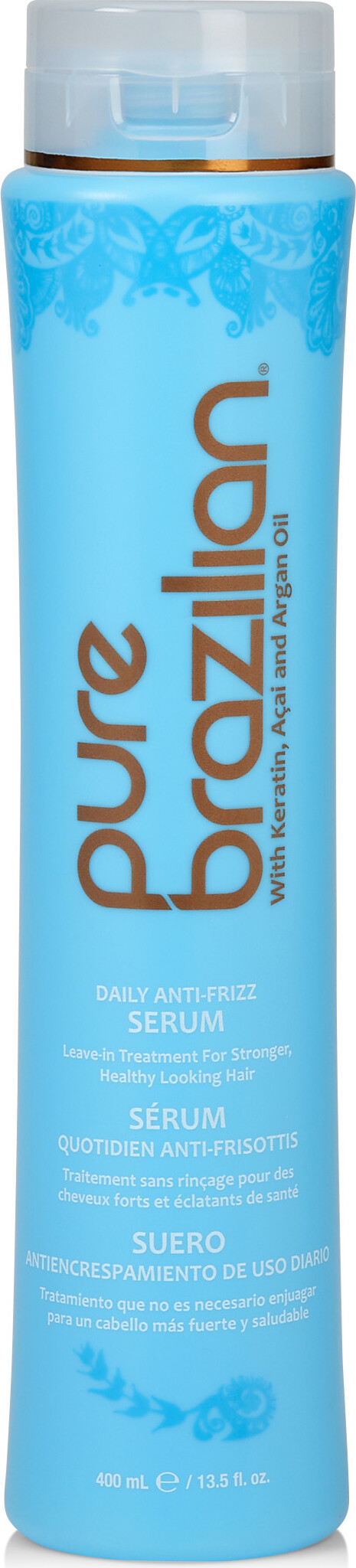 Pure Brazillian - Daily Anti-frizz Serum - 400 Ml