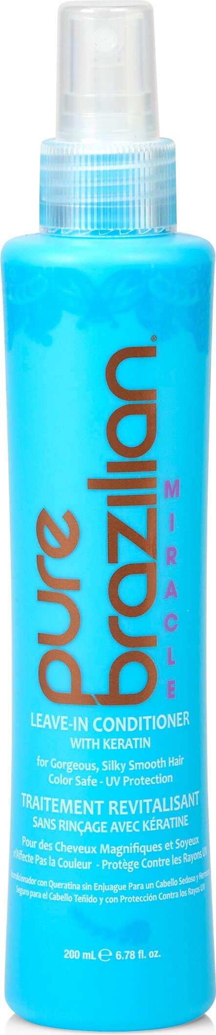 Pure Brazillian - Miracle Leave-in Conditioner With Keratin - 200 Ml