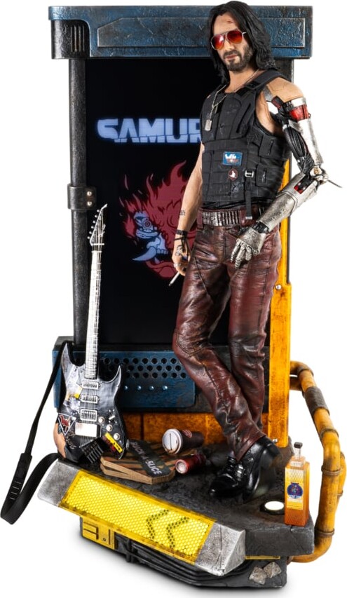 Purearts Cyberpunk 2077 - Johnny Silverhand Exclusive Statue Scale 1/4