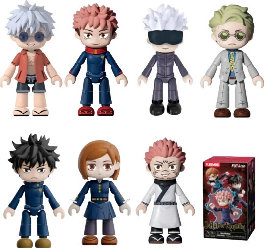 Puremind: Jujutsu Kaisen - Flexi Figs - Total Assault Series (assorted)