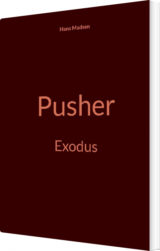 Pusher - Hans Madsen - Bog
