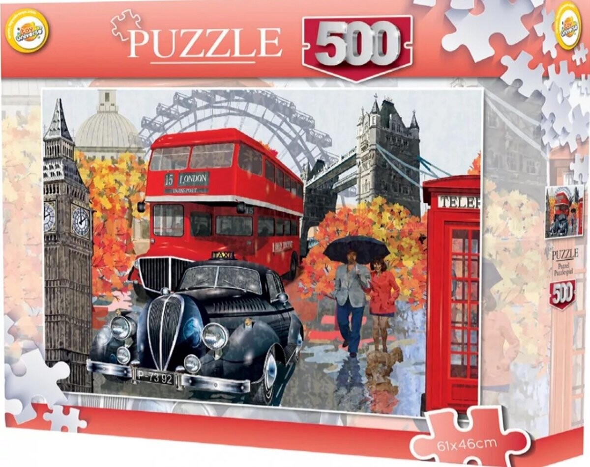 Puslespil 500 Brikker London
