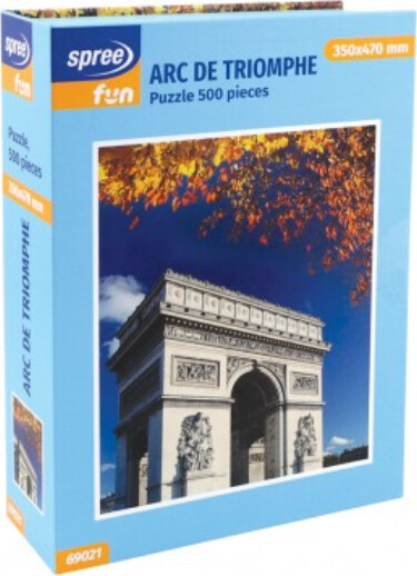 Puslespil 500 Brk - I Bogboks 35 X 47 Cm