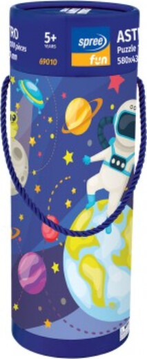 Puslespil 58 X 43 Cm - I Cylinderbox Astro