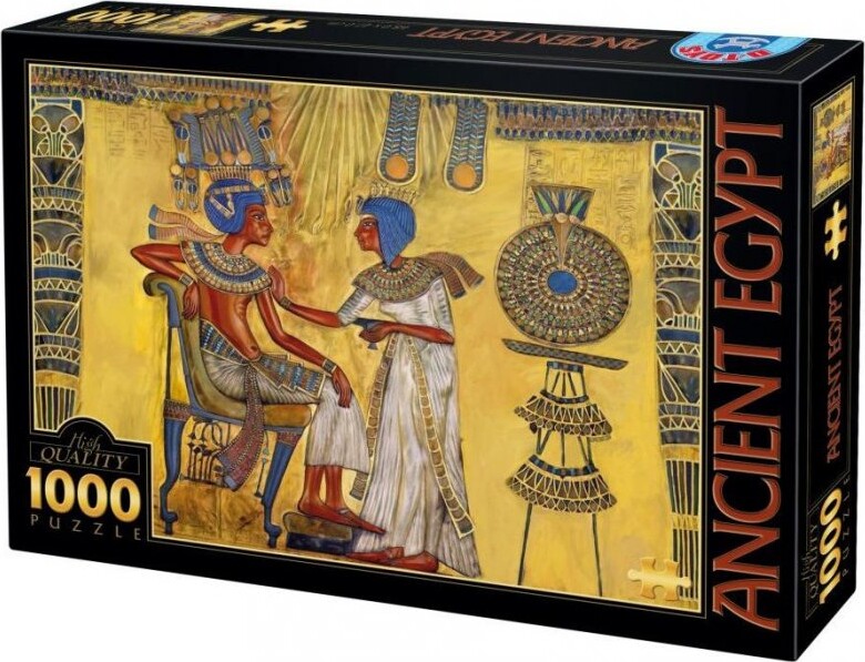 Puslespil Med 1000 Brikker - Det Gamle Egypten