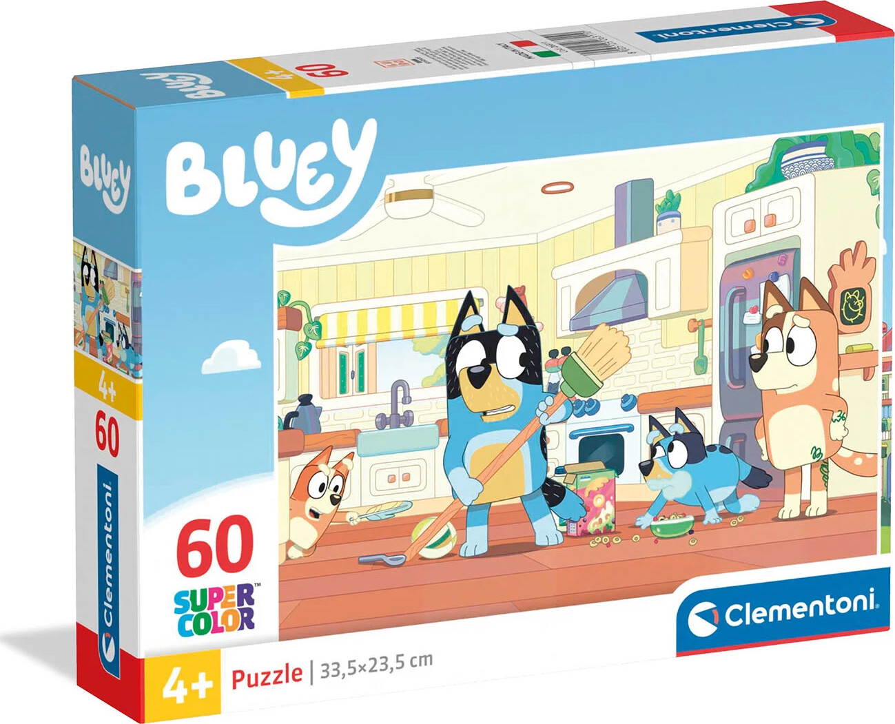 Clementoni - Bluey Puslespil 2026 - 60 Brikker