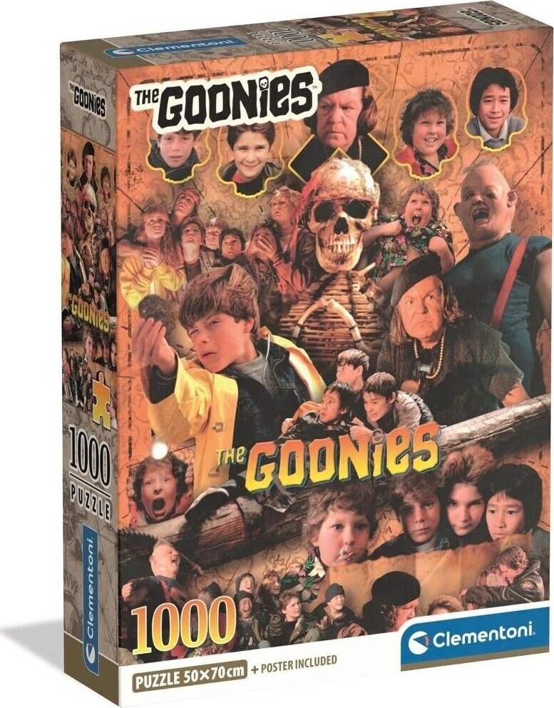 Clementoni - The Goonies Puzzle - 1000 Brikker - Puslespil