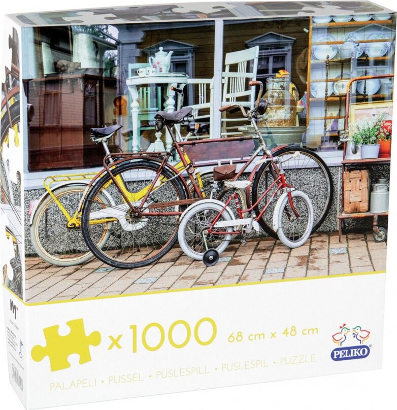 Puslespil Cykel - 1000 Brikker