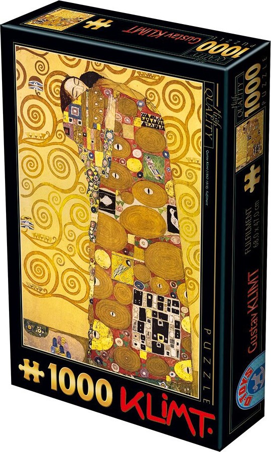 Puslespil Med 1000 Brikker - Gustav Klimt - Opfyldelse