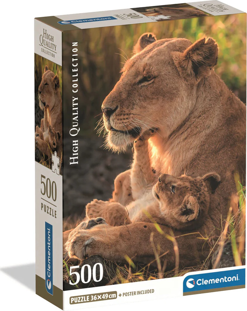 Puslespil Hqc Feline Love 2026 - Compact 500 Brikker