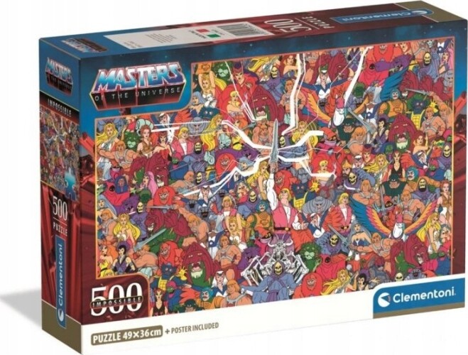 Clementoni - Masters Of The Universe Puzzle 2026 - 500 Brikker