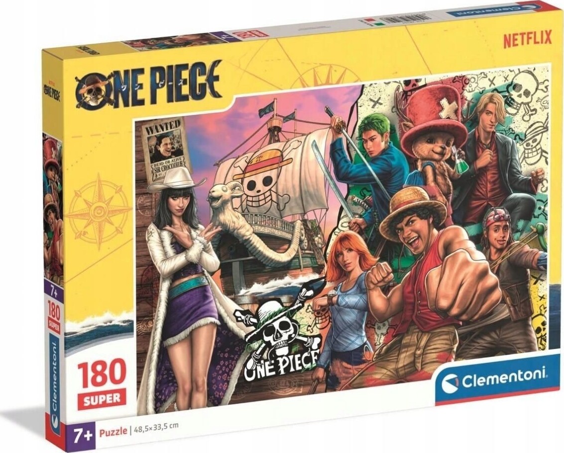 Puslespil One Piece 2026 - 180 Brikker - Clementoni
