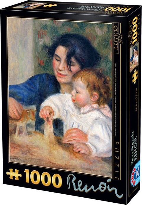 Billede af Puslespil Med 1000 Brikker - Renoir - Gabrielle Og Jean