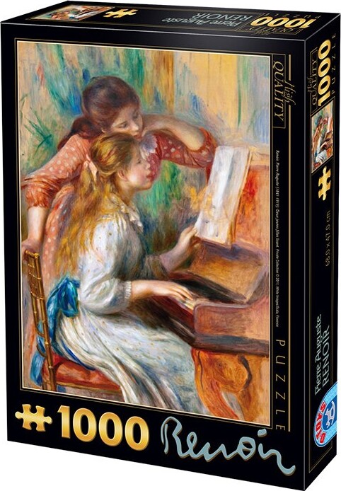 Billede af Puslespil Med 1000 Brikker - Sejlernes Frokost - Renoir