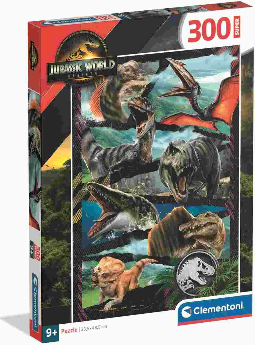 Puslespil Super Jurassic World 2025 - 300 Brikker