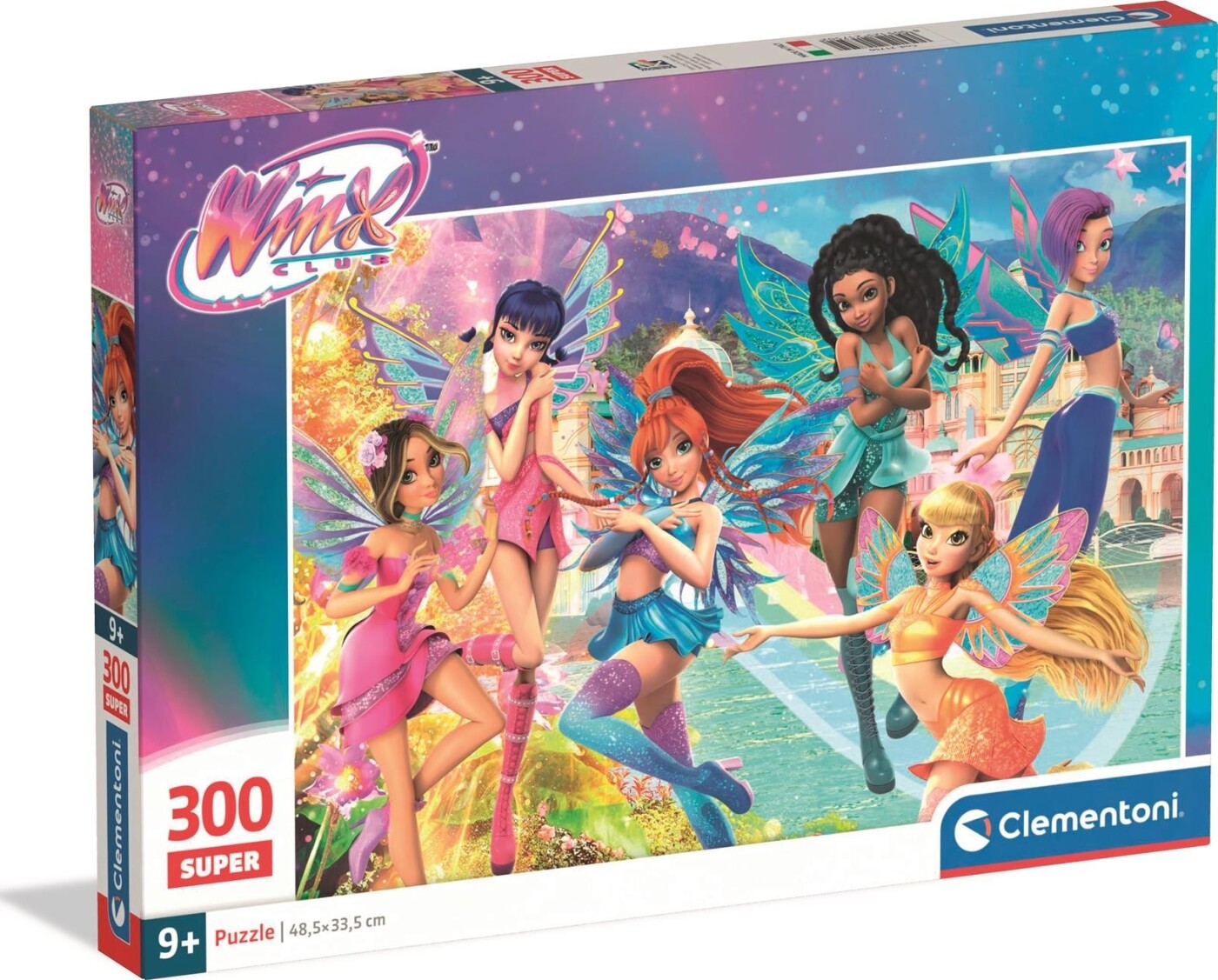 Clementoni - Winx Club Super Puzzle 2025 - 300 Brikker