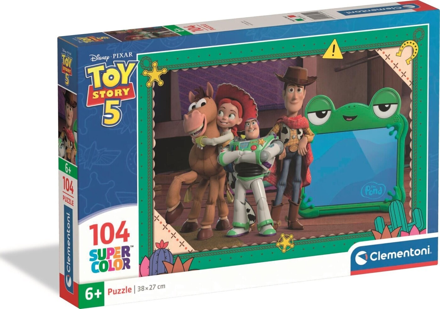 Clementoni - Toy Story 5 Puslespil 2026 - 104 Brikker