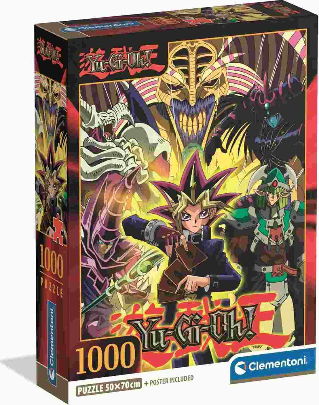 Clementoni Puslespil - Yugioh - Compact Box - 1000 Brikker