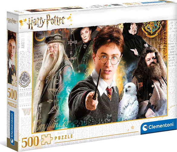 Harry Potter Puslespil - Harry Potter 2 - 500 Brikker