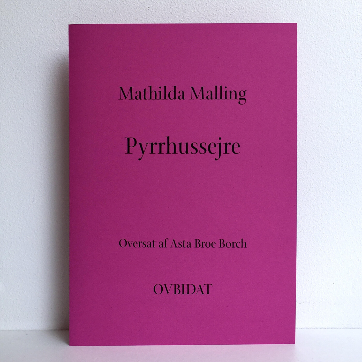 Pyrrhussejre - Mathilda Malling - Bog