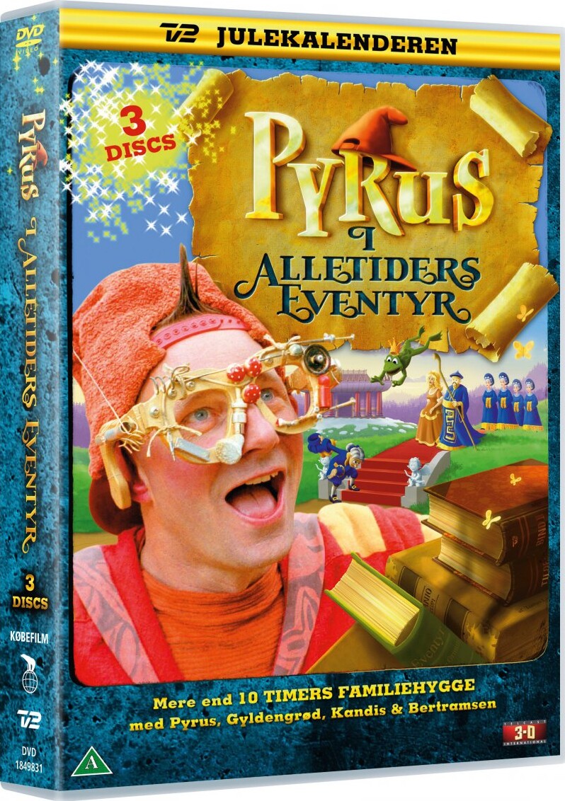 Billede af Pyrus I Alletiders Eventyr - Tv2 Julekalender 2000 - DVD - Tv-serie
