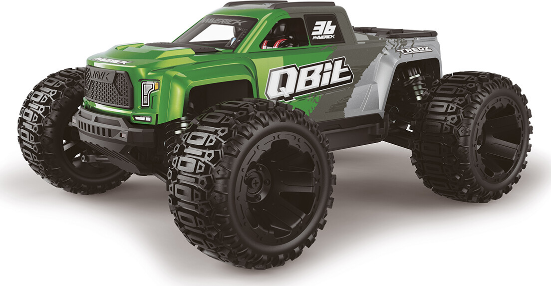 Maverick Rc - Qbit Mt Monster Truck - Green - 1/16 - Mv151004