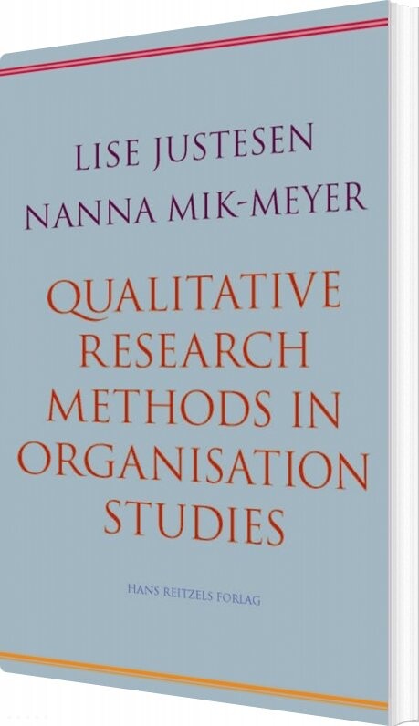 Billede af Qualitative Research Methods - Nanna Mik-meyer - Bog