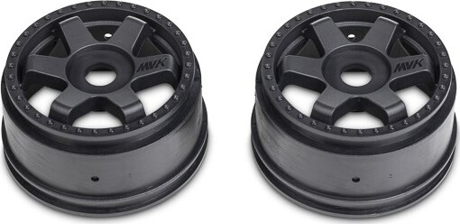 Quantumr Race Truck Wheel (black/2pcs) - Mv150295 - Maverick Rc