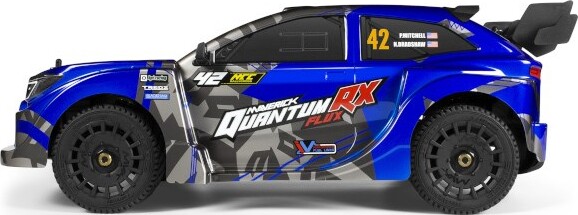 Maverick - Quantumrx Flux 4s Fjernstyret Rally Car - 1:8 - Blå - Mv150360