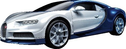 Airfix - Quick Build - Bugatti Chiron - J6044