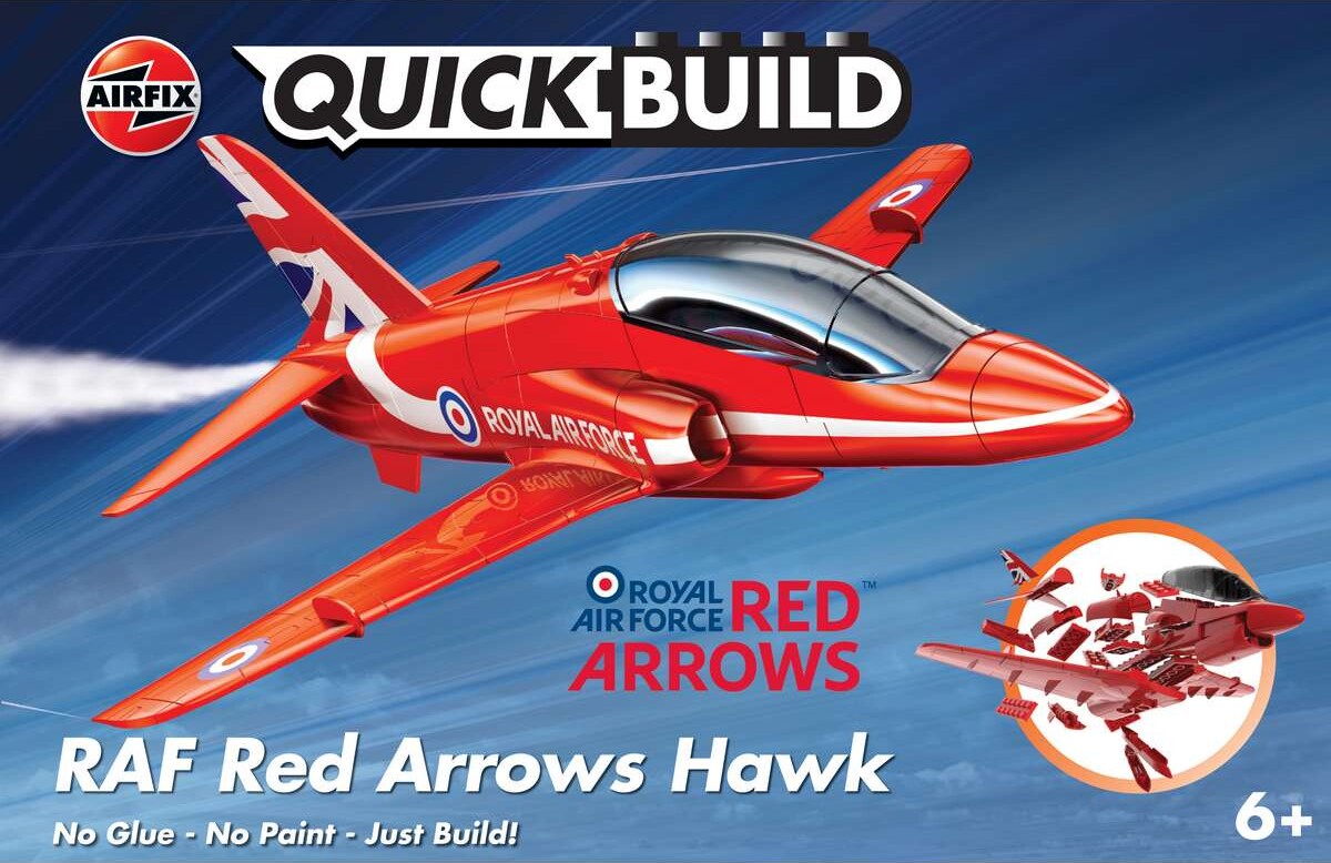 Se Airfix - Quick Build - Red Arrows Hawk - J6018 hos Gucca.dk