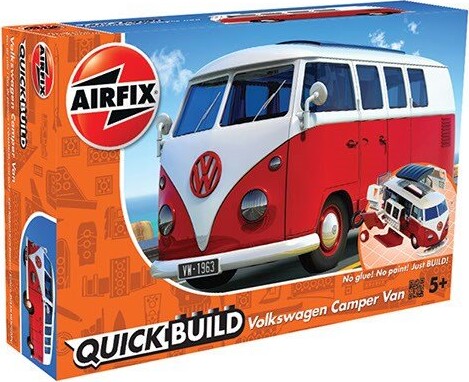 Se Airfix - Quick Build - Vw Camper Van - J6017 hos Gucca.dk