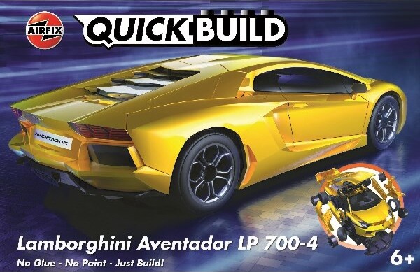 Se Quickbuild Lamborghini Aventsdor - Gul - J6026 hos Gucca.dk