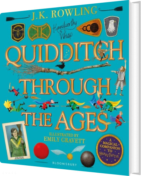 Quidditch Through The Ages - Illustrated Edition - J. K. Rowling - English Book