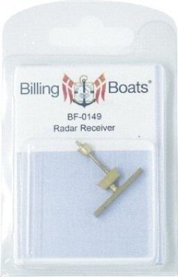 Billing Boats Fittings - Radar Modtager - 27 X 27 Mm