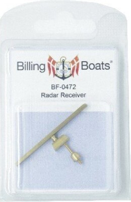 Billing Boats Fittings - Radar Modtager - 27 X 50 Mm