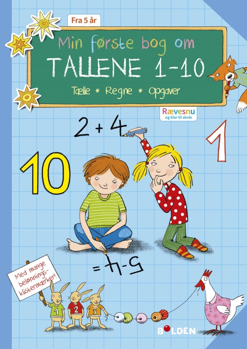 Billede af Rævesnu: Min Første Bog Med Tallene 1 - 10 - Diverse - Bog
