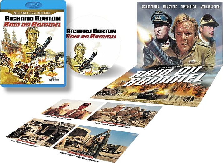 Saharas Helte / Raid On Rommel - Limited Edition - Blu-Ray