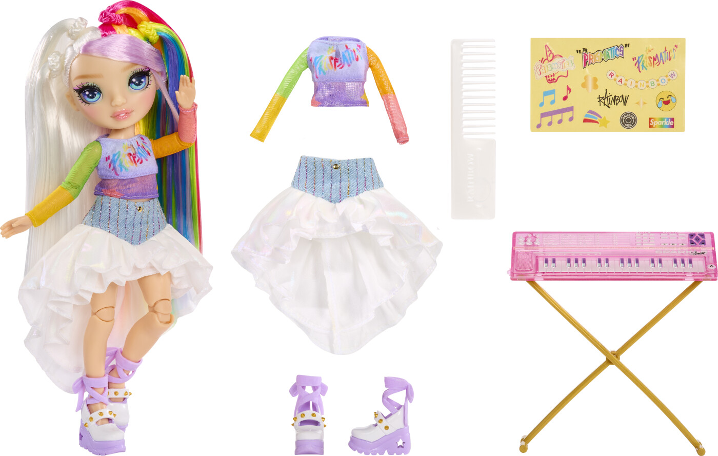 Rainbow High - Jr High Rockband Fashion Dolls Asst - Amaya