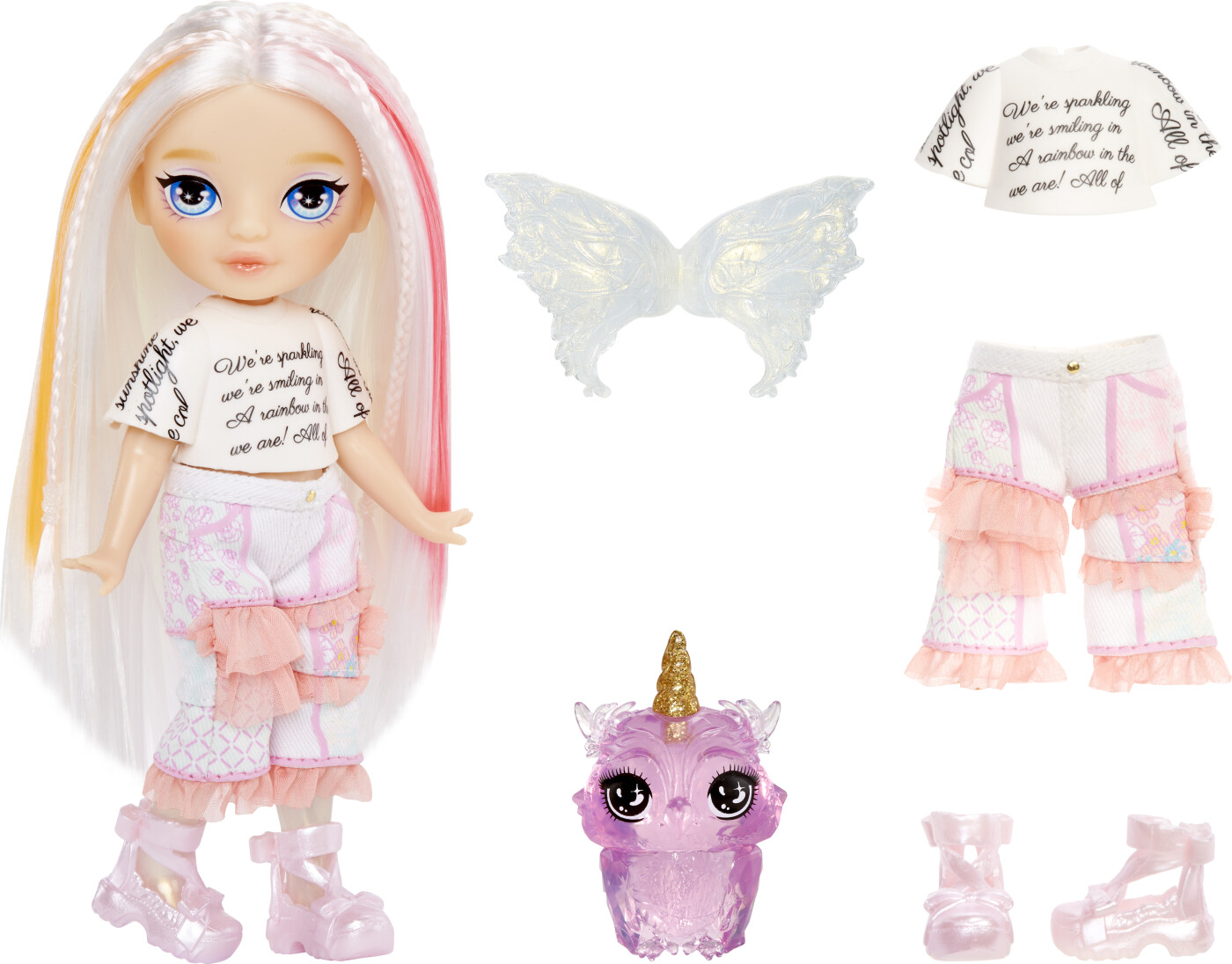 Rainbow High - Littles Rainbow Fantasy Fairies Dolls - Rainbow